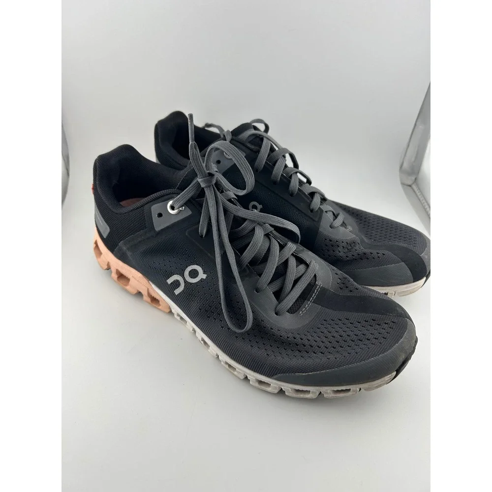 On Running Cloud‎ Flow Black Rose Gold Women's Running Shoes W8 EUR 39